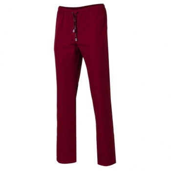 Spodnie unisex mikrofibra - bordowe